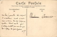 CPA Militaria Artillerie de montagne Regiment d'Afrique 