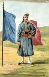 CPA Militaria Palm de Rosa Tirailleur algerien 