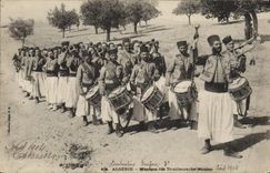 CPA Militaria Algerie Musique des Tirailleurs La Nouba 