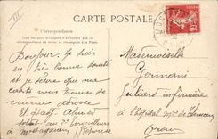 VINTAGE POSTCARD Militaria Algeria Bugle of Riflemen