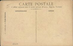 La POSTAL Militaria de la VENDIMIA el estándar del 1r regimiento de cazadores de África adorna el siguiente de la batalla con San Pablo del Monte