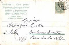 VINTAGE POSTCARD Fantasy Child Baby Public