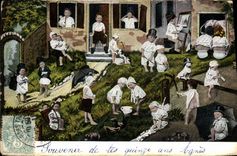 CPA Fantaisie Enfant Bebe 