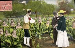 CPA Fantaisie Enfant Bebe 