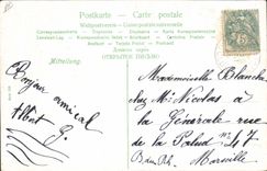 CPA Fantaisie Enfant Bebe Train 