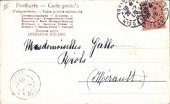 VINTAGE POSTCARD Fantasy Child Baby Music Piano