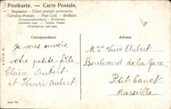 CPA Fantaisie Enfant Bebe Femme 