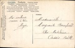 VINTAGE POSTCARD Actrice Dedicates