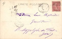 CPA Mlle Elise de Vere 