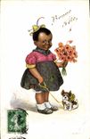 CPA Enfant Noir negre chine