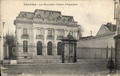 VINTAGE POSTCARD Bank Layered branches the new Savings bank