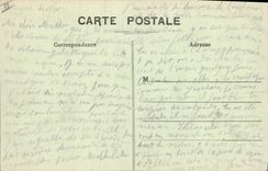 VINTAGE POSTCARD Bank Savings bank and the School of the Roanne Boys