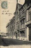 VINTAGE POSTCARD Bank Savings bank Roubaix