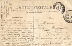 VINTAGE POSTCARD Bank Savings bank Rocherfort on Sea