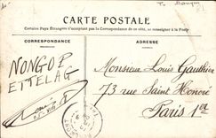 VINTAGE POSTCARD Bank Savings bank Realmont