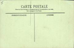 CPA Folklore Auvergne La bourree