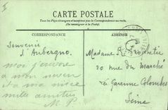 CPA Folklore Auvergne La bourree La ronde