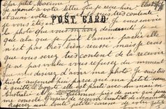 VINTAGE POSTCARD Drawing with the hand Flag