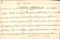 VINTAGE POSTCARD Drawing with the hand Flowers