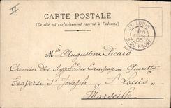 VINTAGE POSTCARD Drawing with the hand Woman