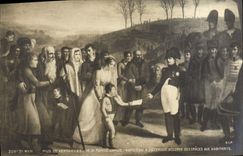Museo de Histoire Napoleon de la POSTAL de la VENDIMIA el 1r de Versalles Ponce Camus Napoleon tiene concesiones de Osterode sus tolerancias a los habitantes