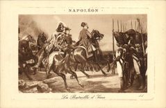 CPA Histoire Napoleon 1er La bataille d'Iena