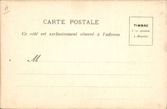 Vuelta de la historia de Napoleon de la POSTAL de la VENDIMIA 1ra a la isla del águila de Elba