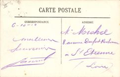 VINTAGE POSTCARD History Napoleon 1st Fontainebleau the good-byes April 20th, 1814