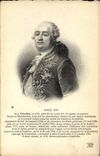 CPA Louis XVI Roi de France