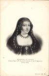 CPA Henriette de France Fille de Henri IV Femme de Charles 1er Roi d'Angleterre