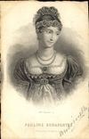 VINTAGE POSTCARD Pauline Bonaparte Boroghese Princess