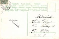 CPA Fantaisie Enfant Bebe Fleurs