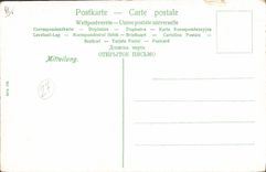 CPA Fantaisie Enfant Bebe Ane Mule