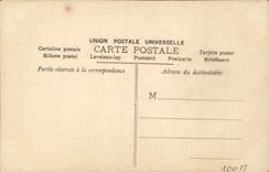 CPA Fantaisie Femme Lavalliere