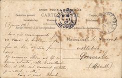 CPA Fantaisie Femme Yahne