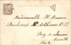 VINTAGE POSTCARD Fantasy Woman Miss Willy