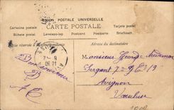 VINTAGE POSTCARD Fantasy Woman Manon Lauty