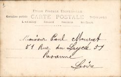 VINTAGE POSTCARD Fantasy Woman Marthe Regnier Light comedy