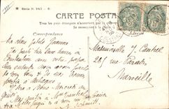 VINTAGE POSTCARD Fantasy Baxone Woman