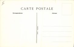 VINTAGE POSTCARD Insurance Savings bank and Precaution of Paris Street Cock Heron Street of the Louvre