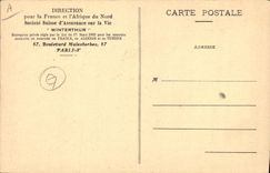 VINTAGE POSTCARD Insurance Winterthur 57 Boulevard Malesherbes Paris 8th