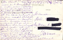 VINTAGE POSTCARD Bank Savings bank Saintes