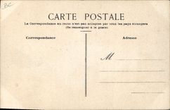 VINTAGE POSTCARD Drawing with the hand Man Alcohol