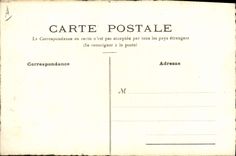 VINTAGE POSTCARD Drawing with the hand House Claire