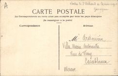 VINTAGE POSTCARD Fantasy Illustrator Cloister of St Bertrand de Comminges Gascogne