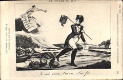 CPA Histoire Napoleon 1er Le Cesar de 1815