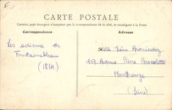 CPA Histoire Napoleon 1er Les adieux de Fontainebleau 1814