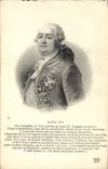 VINTAGE POSTCARD Louis XVI