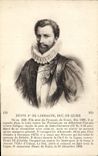 CPA Henri 1er de Lorraine Duc de Guise