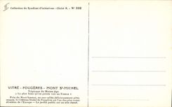 VINTAGE POSTCARD Lucile de Chateubriand